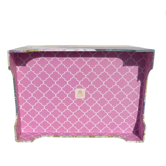 Peacock Jewelry Dresser Organizer Box with Mirror - Picture 7 of 7